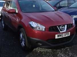 Nissan Qashqai, 2010 (10) Red Hatchback, Manual Diesel, 126,140 miles