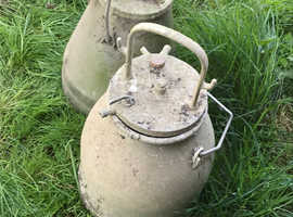 Old milking buckets