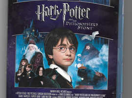 Harry Potter Year 1 & 2. 2 Blu Ray Discs Philosoher's Stone & Chamber of Secrets