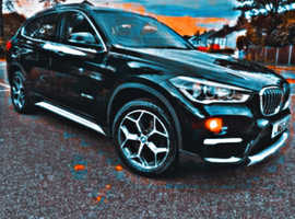 BMW X1, 2016 (65) Black Estate, Automatic Diesel, 119,259 miles