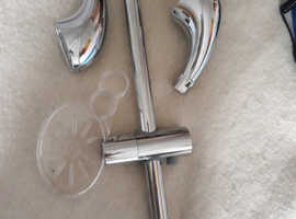Shower wall fitting