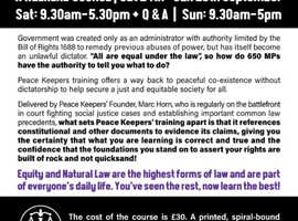 A weekend with Marc Horn  natural law