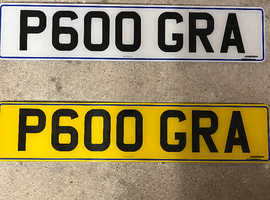 Private number plate for sale