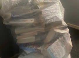 Large sack full of reading books