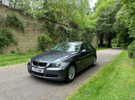 BMW 3 Series, 2007 (07) Grey Saloon, Automatic Diesel, 94,497 miles