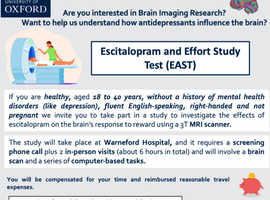 Paid Opportunity for Healthy Participants (EAST Study)
