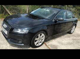 Audi A4, 2011 (61) Black Saloon, Manual Diesel, 172,552 miles