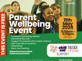 Free Parent Well-Being, Chill-out and Community Event