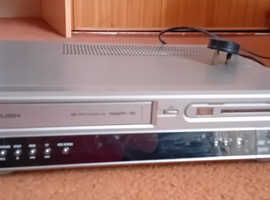 VHS and DVD Player/recorder.