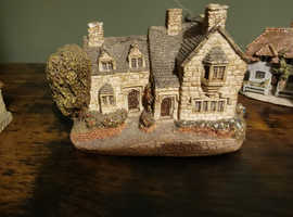 Five small wee house figurines