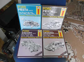 4 X 1980S/1990S Ford Haynes workshop manuals all VGC