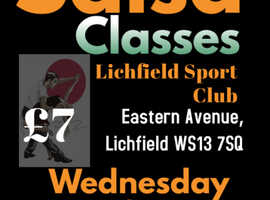 Lichfield Adult Beginners Salsa Dance Classes
