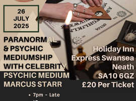 Psychic Mediumship with Celebrity Medium Marcus Starr @ Swansea