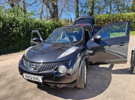 Nissan Juke, 2012 (12) Black Hatchback, Manual Diesel, 112,386 miles