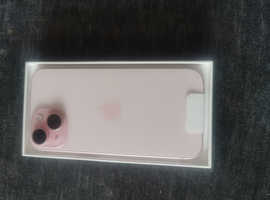 Apple iphone 15 pink 128gb brand new
