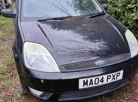 Ford Fiesta, 2004 (04) Black Hatchback, Manual Petrol, 145,474 miles