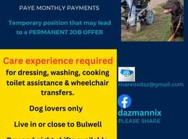 BULWELL Care position