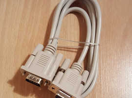 VGA Extension Cable 1.4m long - Brand New!