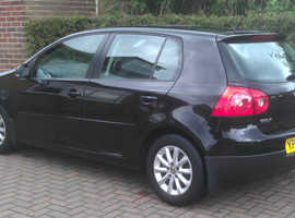 Volkswagen Golf, 2008 (08) Black Hatchback, Manual Petrol, 62233 miles