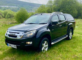Isuzu D-max, 2014 (63) Black 4x4, Automatic Diesel