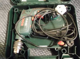 For Sale a cased Bosch PSB 530 RE Electronic power drill.