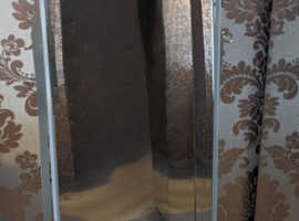 Jewellery Cabinet with Full-Length Mirror, Lockable Jewellery Organiser for Bedroom Dressing Room, Grey