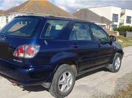 Lexus Rx, 2002 (52) Blue Estate, Automatic Petrol, 132,478 miles
