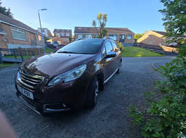 Peugeot 2008, 2013 (63) Brown Hatchback, Manual Diesel, 112,300 miles
