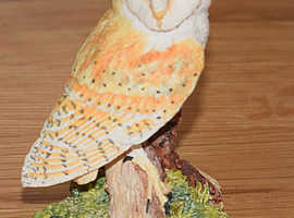 BORDER FINE ARTS - OWL FIGURINE - 'NIGHT WATCH' -  MODEL No. B0175