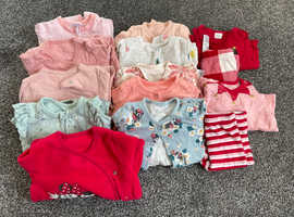 0-3 month girls clothes bundle