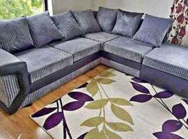 Brand New Large Corner L shape Dino sofa 5 Seater For Sale