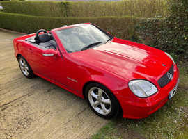 Mercedes Slk, 2001 (Y) Red Convertible, Automatic Petrol, 67,126 miles