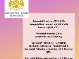 Accountancy, Finance & Actuarial Science Online Tutor