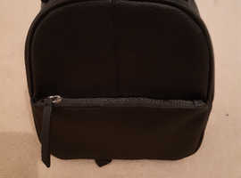 Black rucksack bag