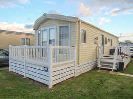 Willerby Winchester 2016 static caravan at New Beach, Dymchurch, Kent. Private sale