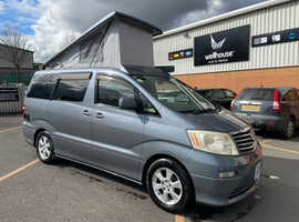 Toyota Alphard By Wellhouse 2003 2.4i Auto 2WD in metallic grey 88,000 miles, good condition.
