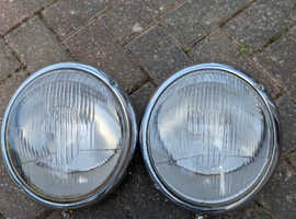 Old style VW Beetle spare headlights and parts