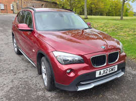 BMW X1, 2012 (12) 2.0 Diesel Efficient Dynamics, Red, Manual, 121,500 miles, Outstanding condition