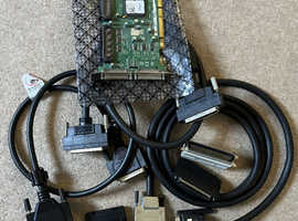 SCSI cables, terminators and board