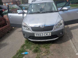 Skoda Fabia, 2013 (63) Silver Estate, Manual Diesel, 269,866 miles