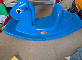 Plastic rocking horse excellent condition