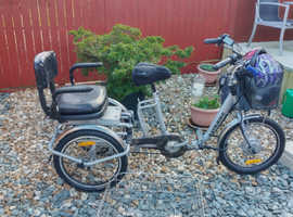 3 wheel electric battery bike