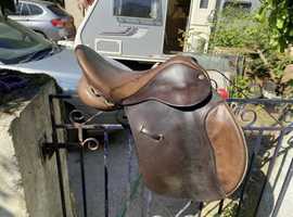Brown gp saddle 16.5