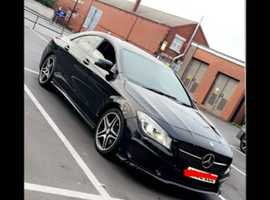 Mercedes CLA, 2015 (65) Black Saloon, Manual Diesel, 155,000 miles