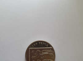 50p coins and 10p coin