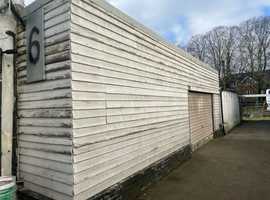 Garage with Office Space for Rent in Byfleet.