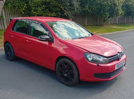 Volkswagen Golf, 2010 (10) Red Hatchback, Manual Petrol, 165,257 miles