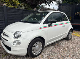 Fiat 500, 2016 (66) White Hatchback, Manual Petrol, 43,592 miles