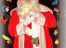 Full professional Father Christmas suit and accessories