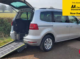 2015 VW Sharan Automatic 4 Seats + Wheelchair Disabled Accessible Vehicle
